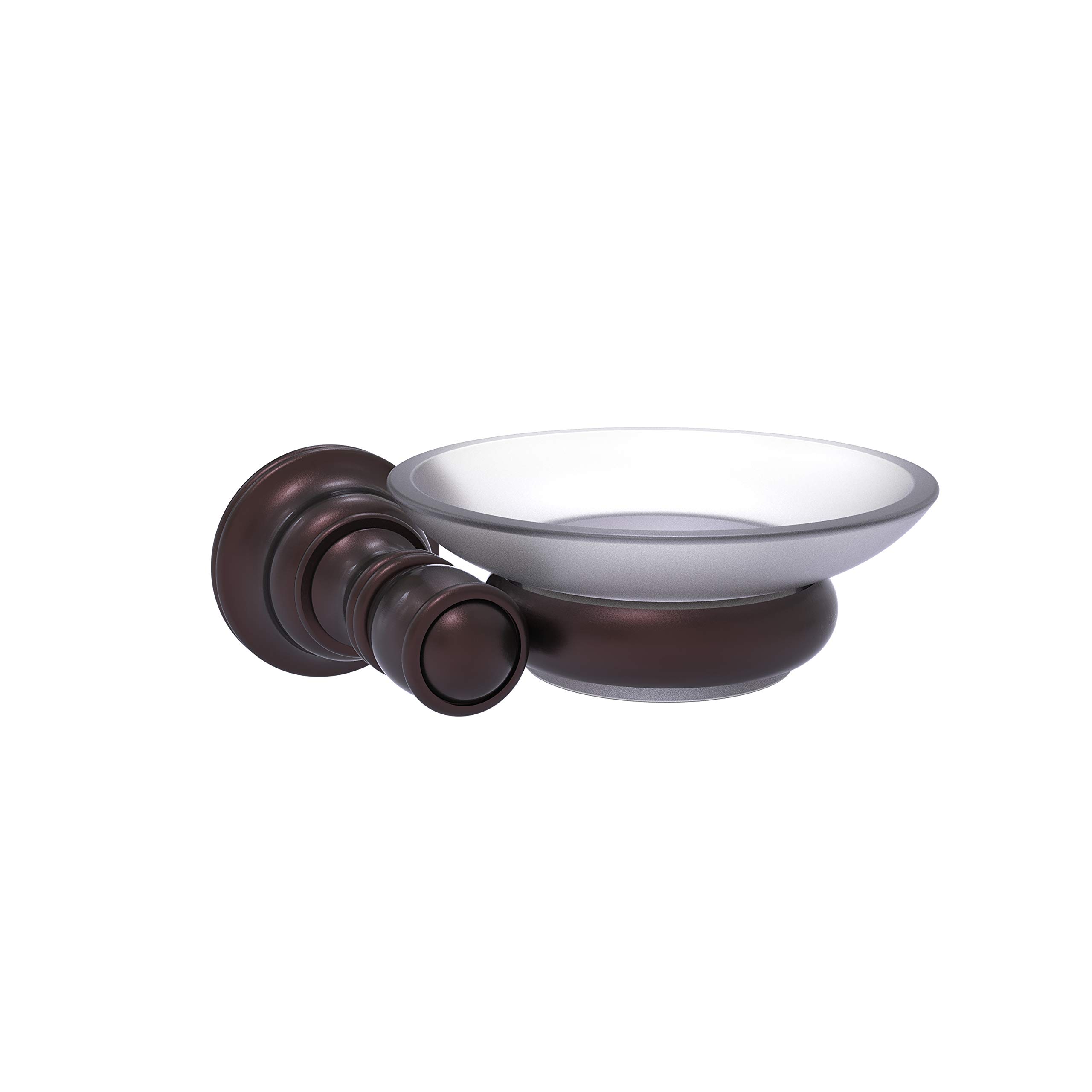 Allied Brass CL-62 Carolina Collection Wall Mounted Soap Dish in Antique Bronze - Perfect for Bathroom, Kitchen, and Spa Decor