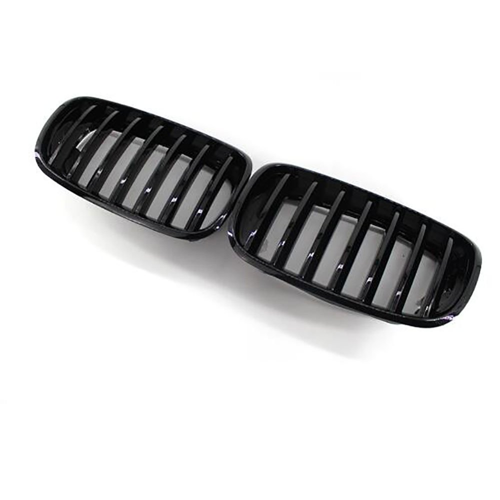 BMW X5 X5M X6 X6M E70 E71 Front Hood Kidney Grille (2007-2013) - Replacement Auto Bonnet Grill - Perfect for Car Upgrades & Customization (GZ.A E70 L)