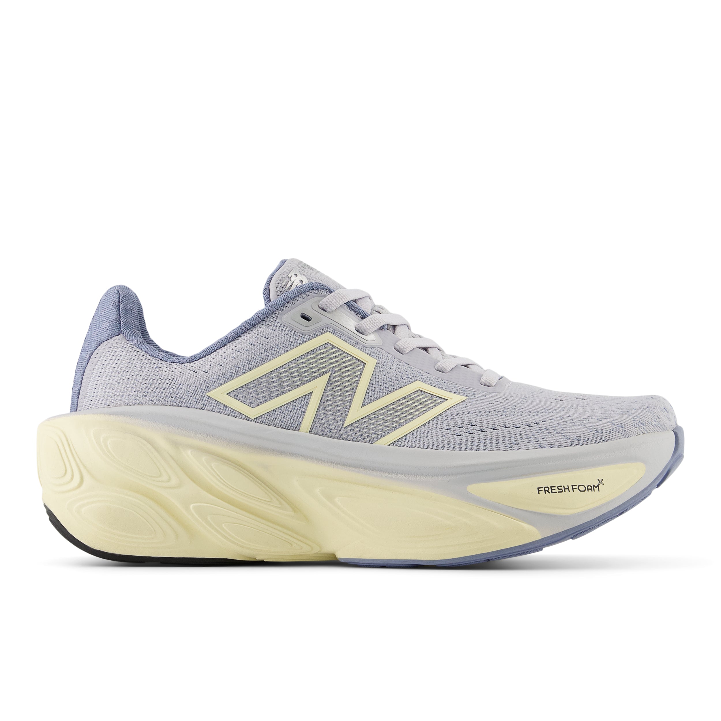 New Balance Women's Fresh Foam X More v5 Running Shoes - Pearl Grey/Dusk Shower/Calcium - Lightweight Cushioned Sneakers for Jogging, Gym Workouts & Everyday Comfort
