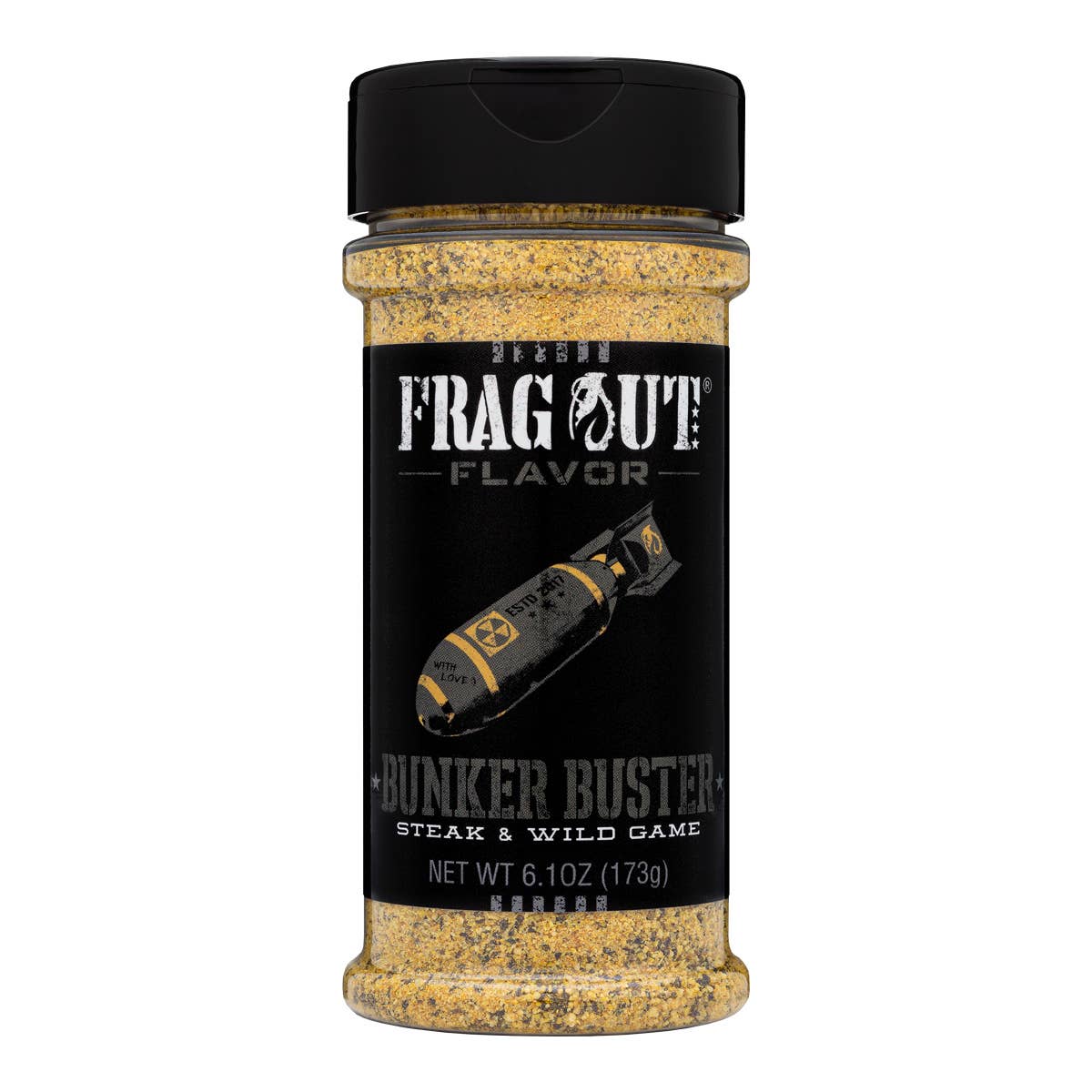 8oz Bunker Buster Steak & Wild Game Seasoning Rub - Perfect for Grilling, BBQ, and Outdoor Cooking