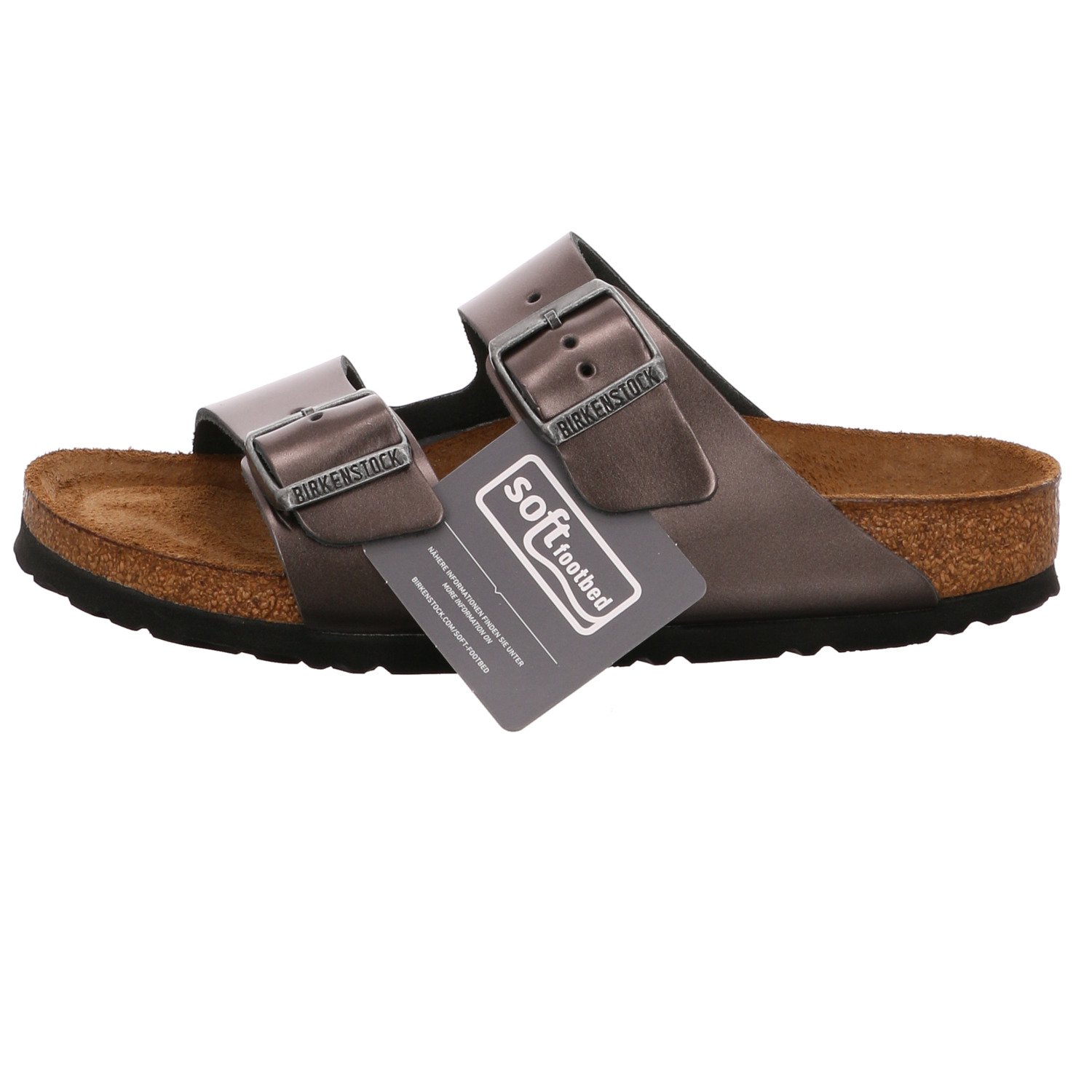 Birkenstock Unisex Open Toe Sandals - Comfortable Cork Footbed Slides for Men & Women | Perfect for Beach, Pool, and Summer Outdoor Activities