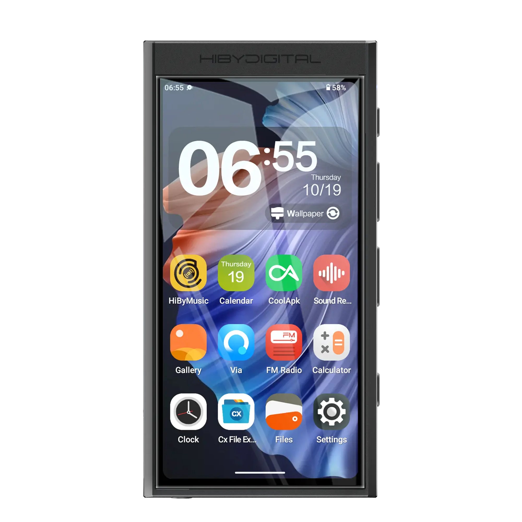 HiBy M300 Portable Android MP3 Player with Hi-Res Audio - Perfect for Commuting, Travel & Workouts