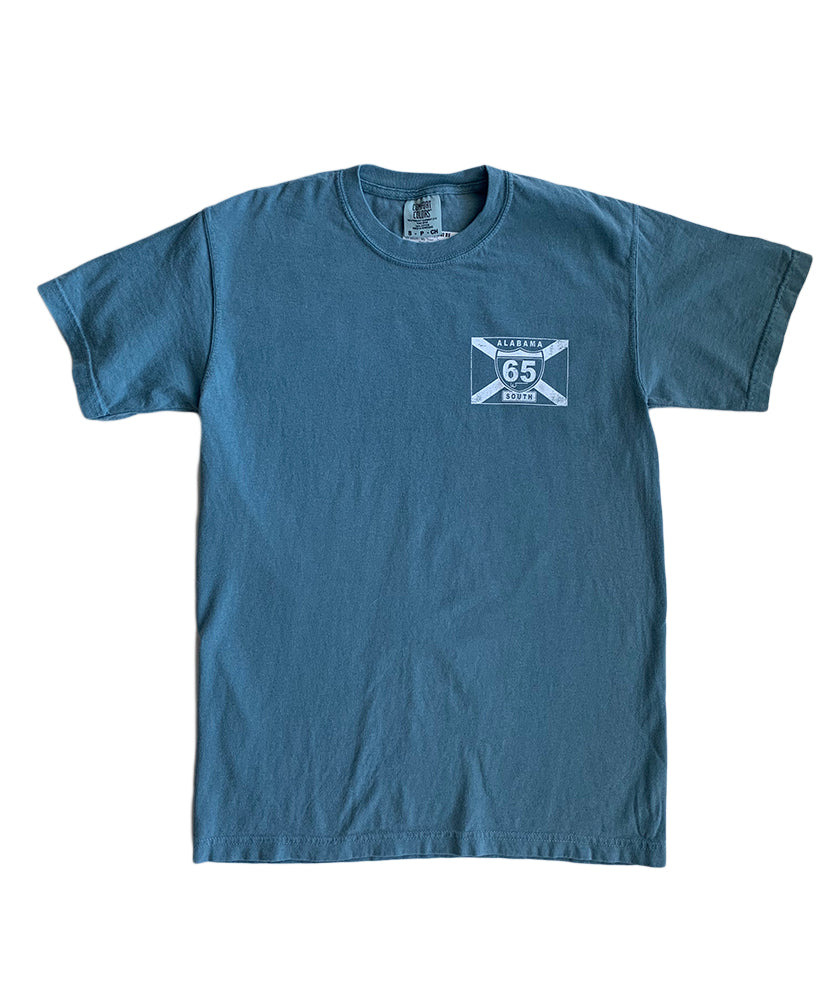 65 South My Town Orange Beach T-Shirt - Comfortable Cotton Tee for Casual Wear, Beach Outings & Travel