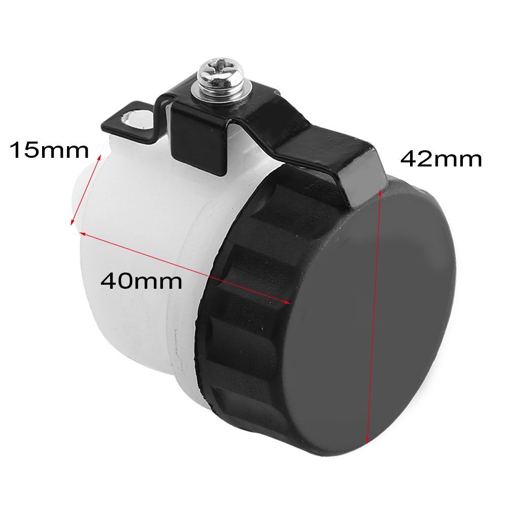 Motorcycle Clutch Master Cylinder Reservoir - Compatible with Honda VTR1000F (1998-2004) & CBR1000RR (2004-2007) - Durable Oil Fluid Bottle for Motorcycles & Scooters - Perfect for Off-Road, Racing & Daily Commuting