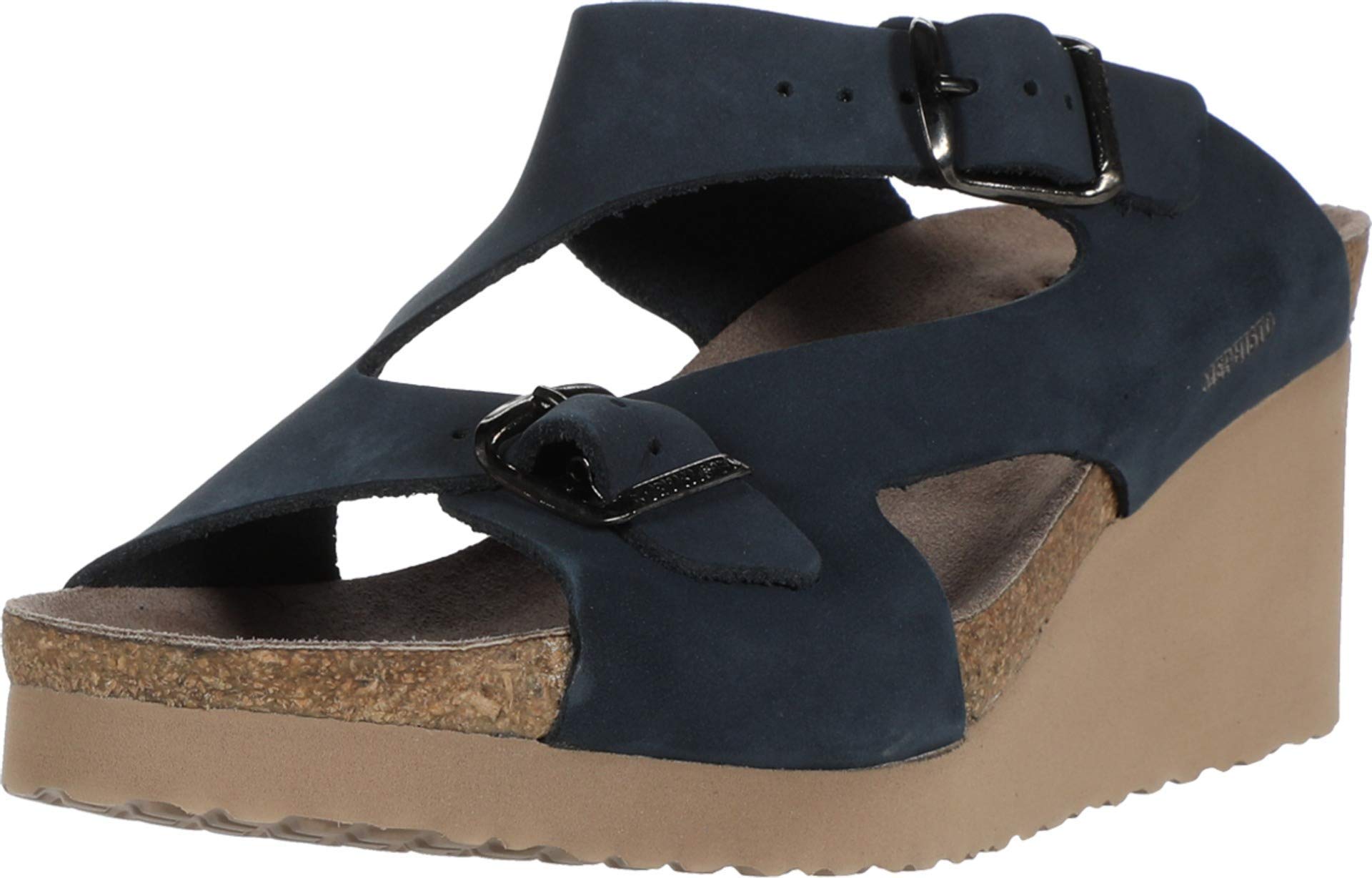 Mephisto Women's Terie Comfortable Leather Sandals - Lightweight & Supportive for Walking, Travel, and Summer Outfits