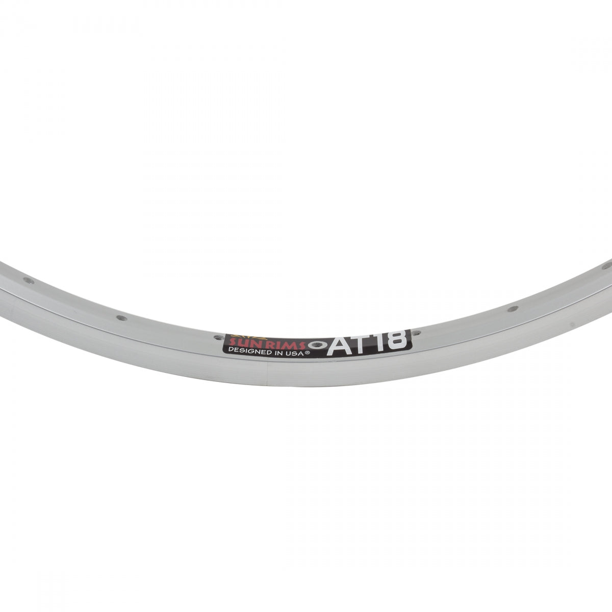 AT 18 Sun Ringle 24 Inch Mountain Bike Wheelset - Silver 36H for Trail Riding & Off-Road Cycling