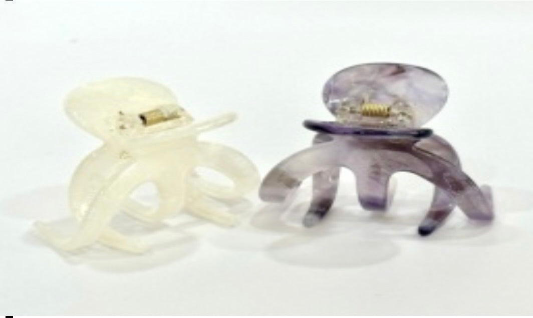Allie Acetate Small Jaw Clip - Non-Slip Hair Claw for Women & Girls - Perfect for Ponytails, Buns & Updos - Salon Quality Hair Accessories for Everyday & Special Occasions
