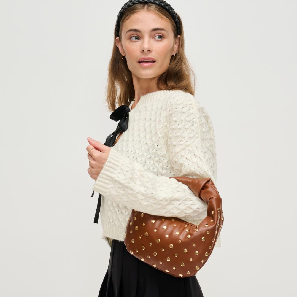 Stylish Tracy Studded Clutch Bag for Women - Elegant Evening Purse for Parties, Weddings & Night Out | Fashionable Rhinestone Clutch with Chain Strap