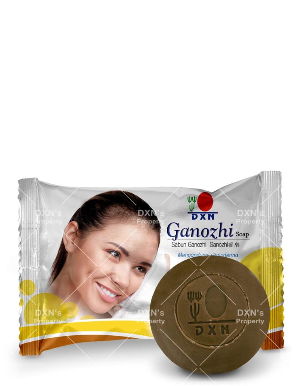DXN Ganozhi Soap (20 Pack) - Natural Ganoderma Skincare Bar for Face & Body - Limited Time Bonus Deal - Perfect for Daily Cleansing, Acne Treatment & Skin Rejuvenation