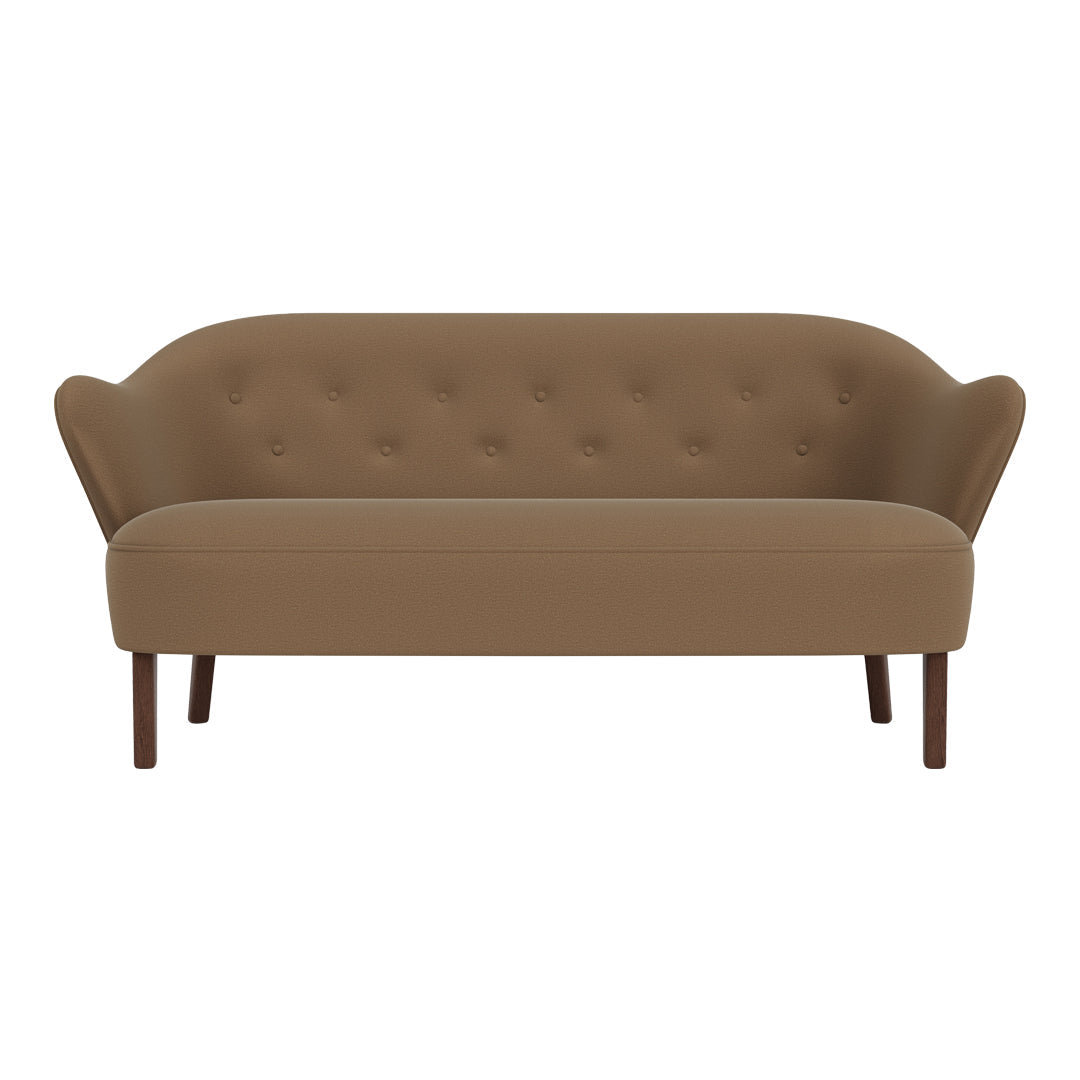 Ingeborg Fabric Sofa - Modern Textile Upholstered Couch for Living Room, Lounge & Home Decor