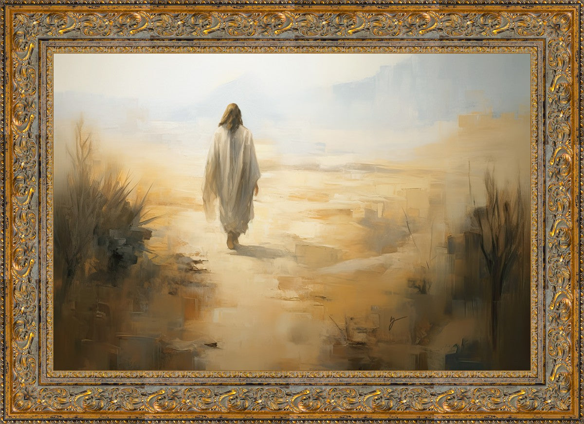Embracing The Whispers of Solitude - Inspirational Wall Art for Home & Office Decor | Perfect for Meditation Rooms, Living Spaces & Gift Giving
