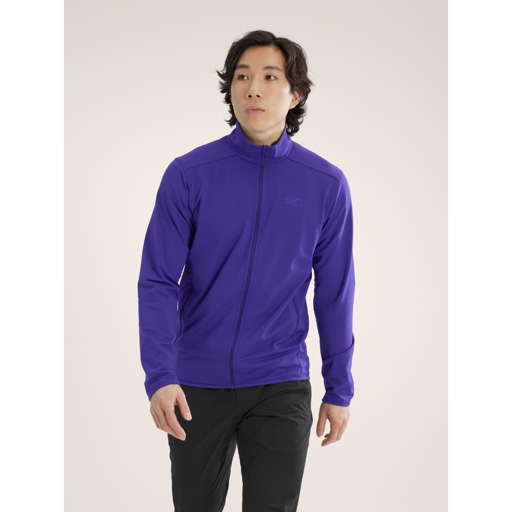 Arc'teryx Men's Kyanite Lightweight Fleece Jacket - Breathable & Warm Midlayer for Hiking, Climbing & Outdoor Adventures