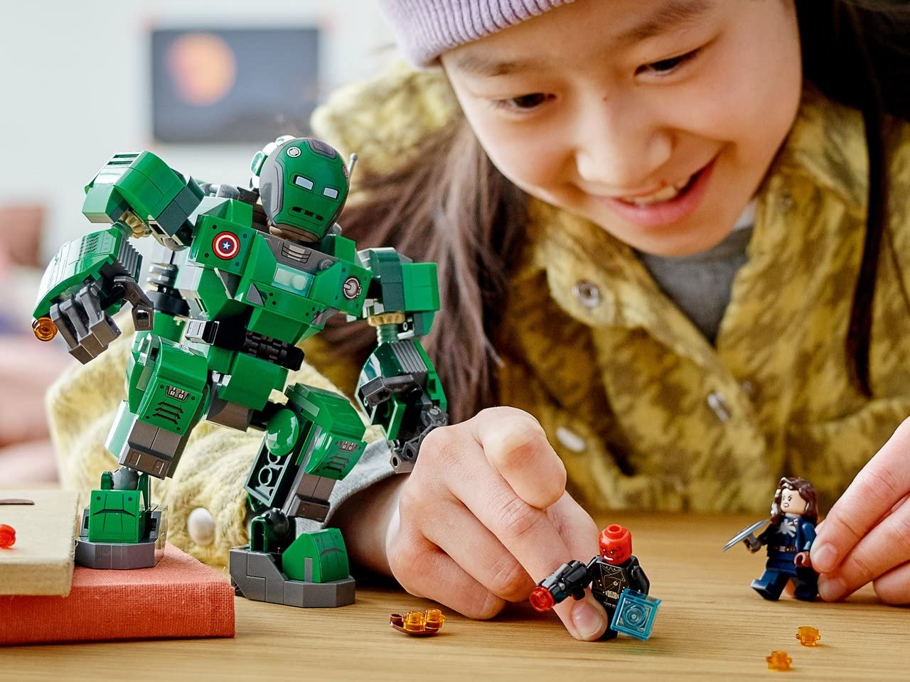 LEGO Super Heroes 76201 Captain Carter & The Hydra Stomper Building Set (343 Pieces) | Marvel Avengers Collectible Toy for Kids Age 8+ | Creative Construction Play for Superhero Fans & Gift Ideas