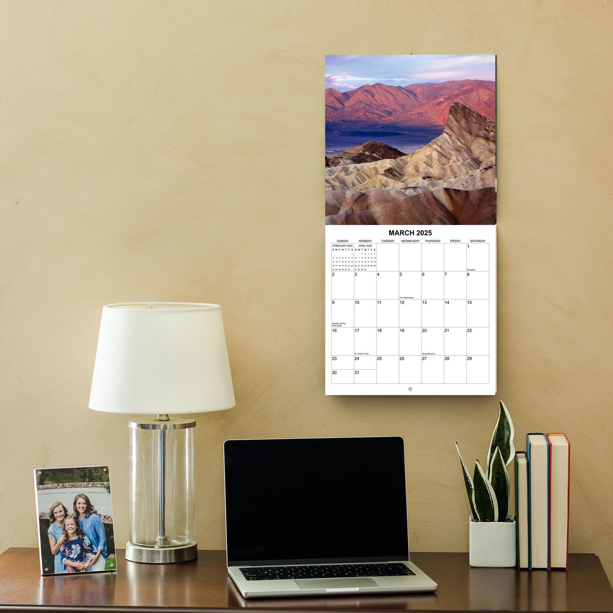 2025 California National Parks Monthly Wall Calendar - 12