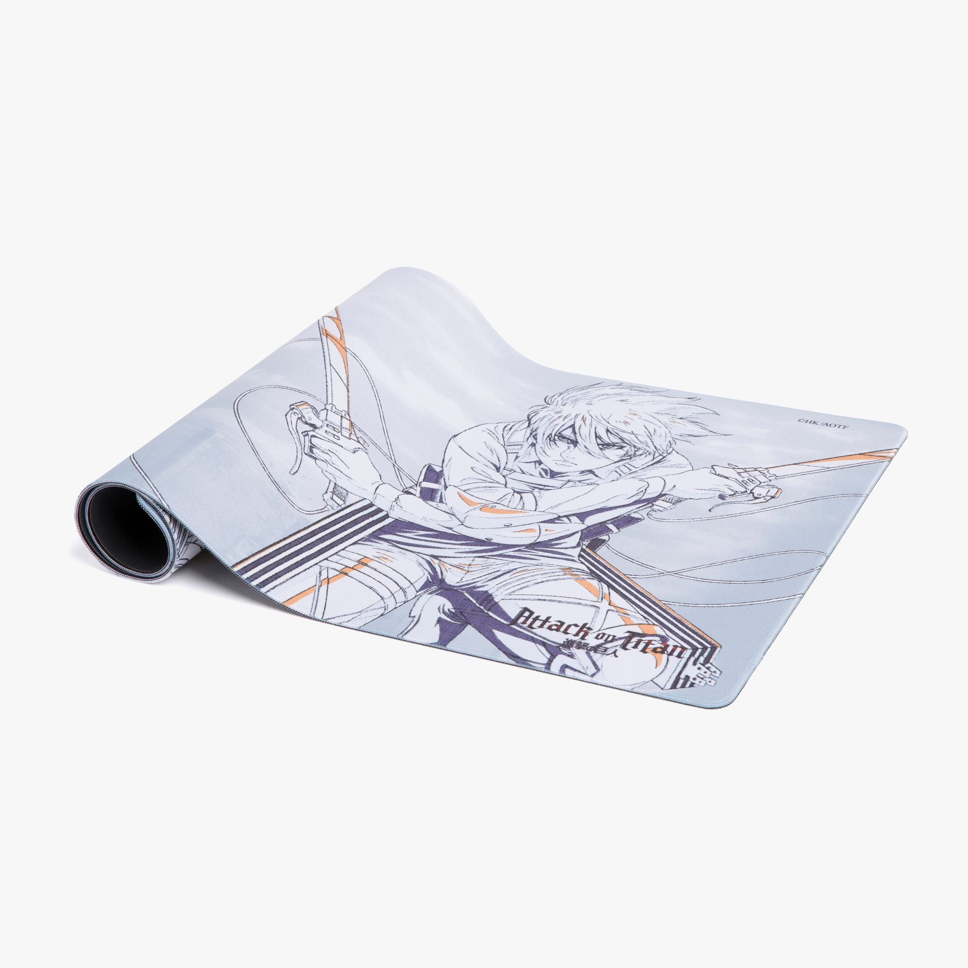 AOT2 x HG XL Gaming Mousepad - Levi & Mikasa Design - Perfect for Anime Fans, PC Gamers, and Office Work