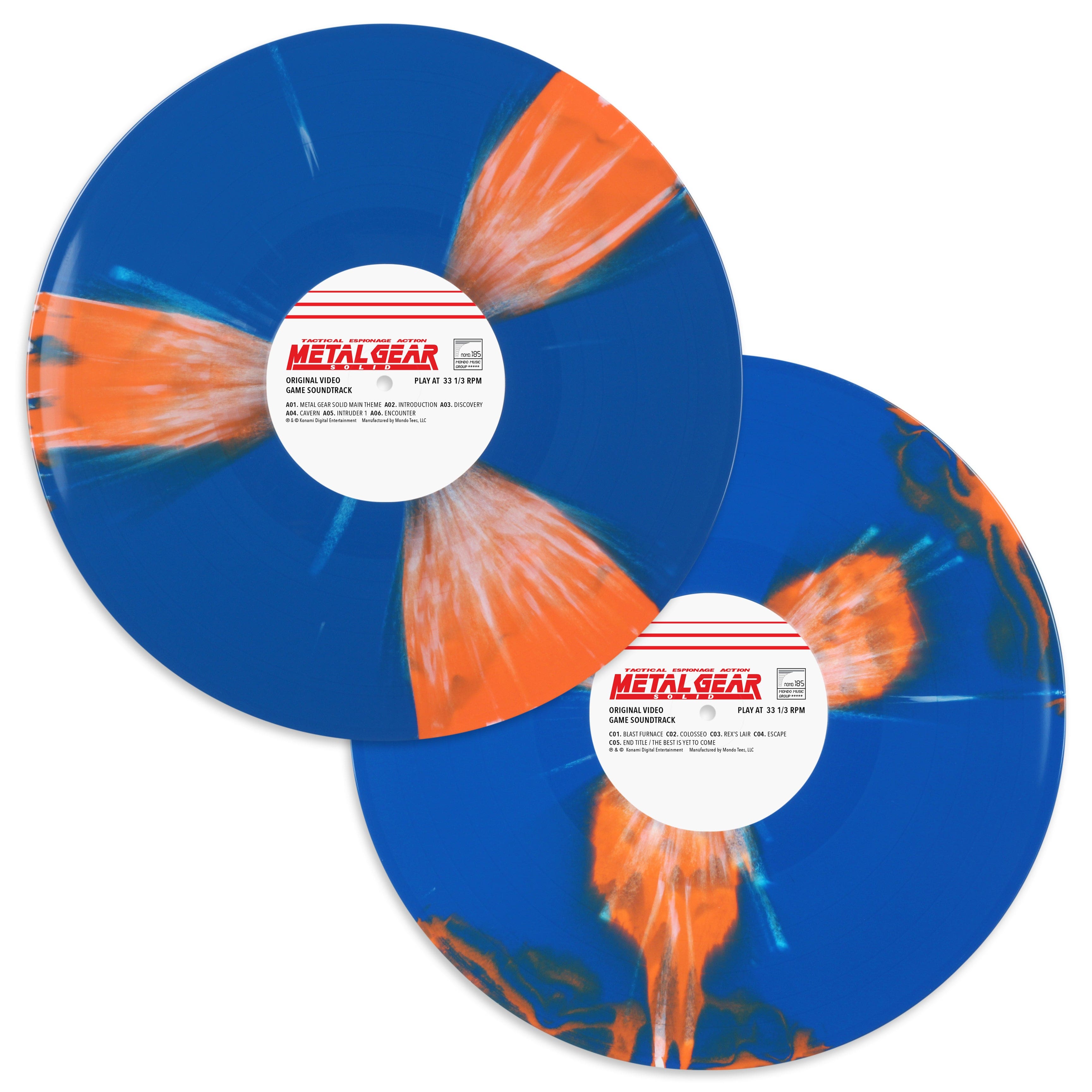 Metal Gear Solid Original Video Game Soundtrack 2XLP (Gray Fox Edition) - Limited Edition Vinyl Record for Gaming Enthusiasts & Collectors - Perfect for Gaming Sessions, Retro Music Lovers & Home Decor