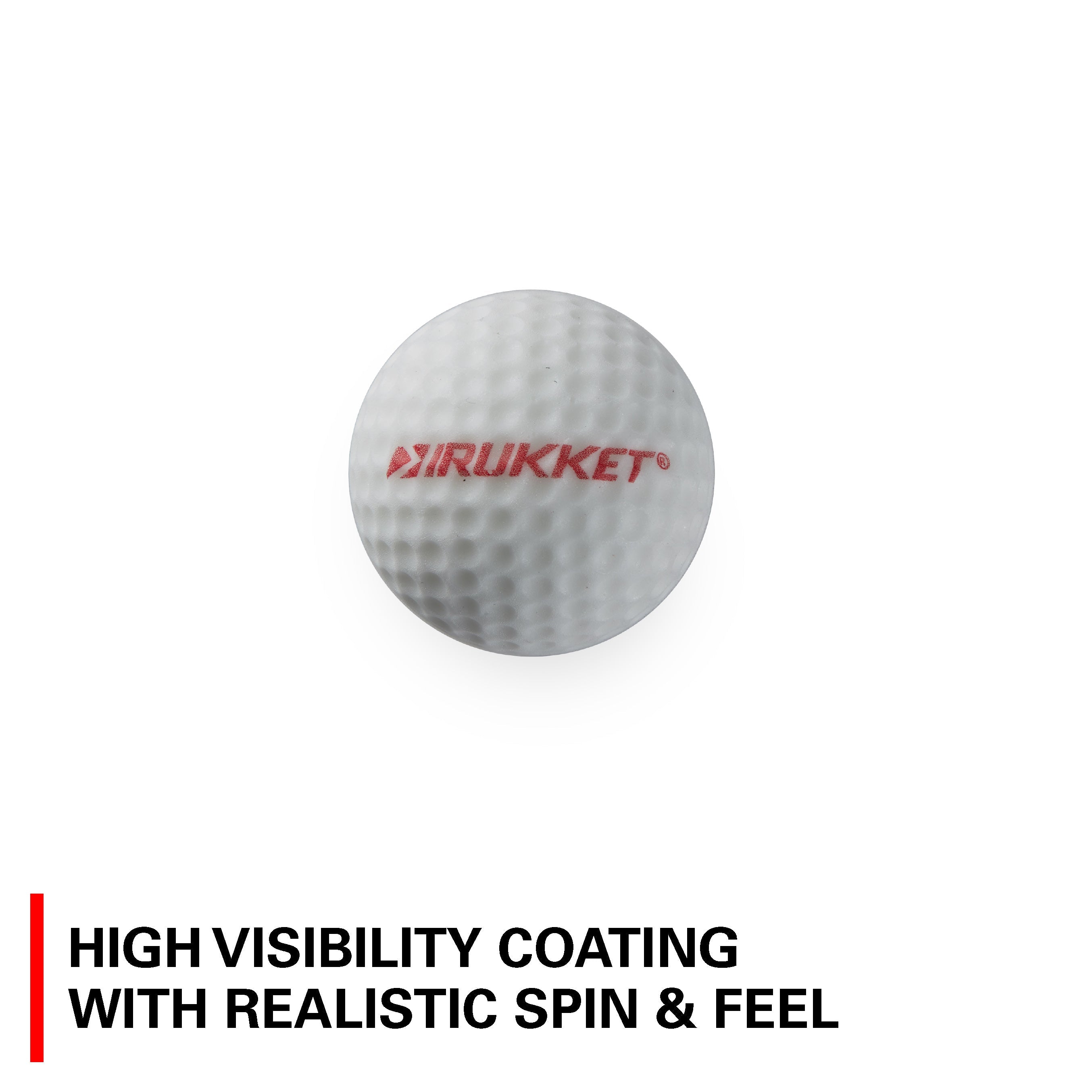 Tru Spin™ Foam Practice Golf Balls - Realistic Feel & Indoor/Outdoor Training - Perfect for Backyard, Driving Range & Home Golf Practice