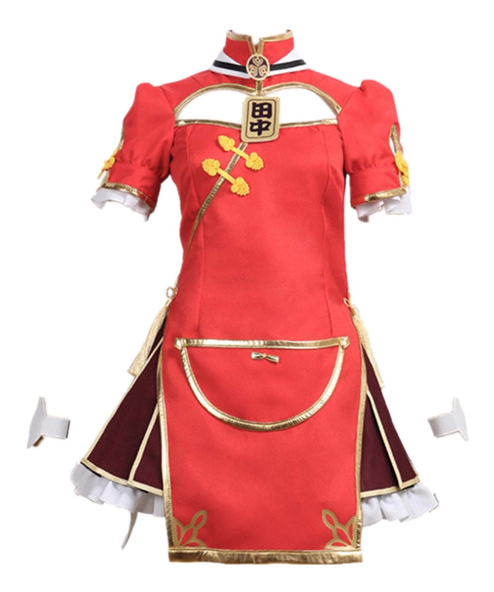 Tanaka Hime Virtual Idol Cosplay Costume Full Set - Anime Character Outfit for Halloween, Cosplay Events & Themed Parties