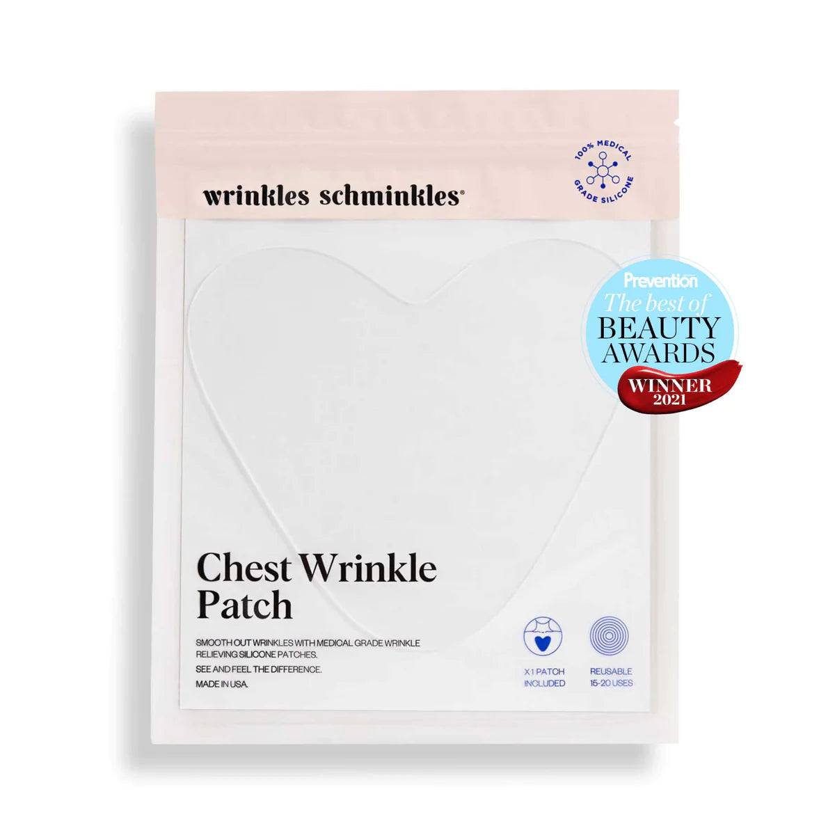 Anti-Aging Chest Wrinkle Patches for Women & Men - Reusable Silicone Wrinkle Remover Strips - Reduce Fine Lines & Wrinkles Overnight - Perfect for Nighttime Skincare Routine & Special Occasions