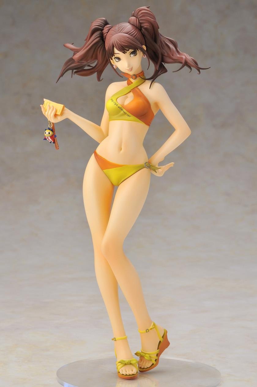 Persona 4 Rise Kujikawa Swimsuit Version 1/8 Scale PVC Figure - Anime Collectible for Display & Gifts