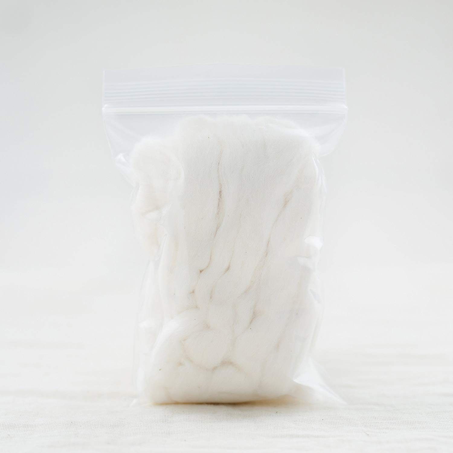 Organic Japanese Cotton Sliver 13 Feet - 100% Unbleached, Natural & Eco-Friendly [Made in Japan] (4 Pack) - Perfect for Baby Care, DIY Crafts & Sensitive Skin Products