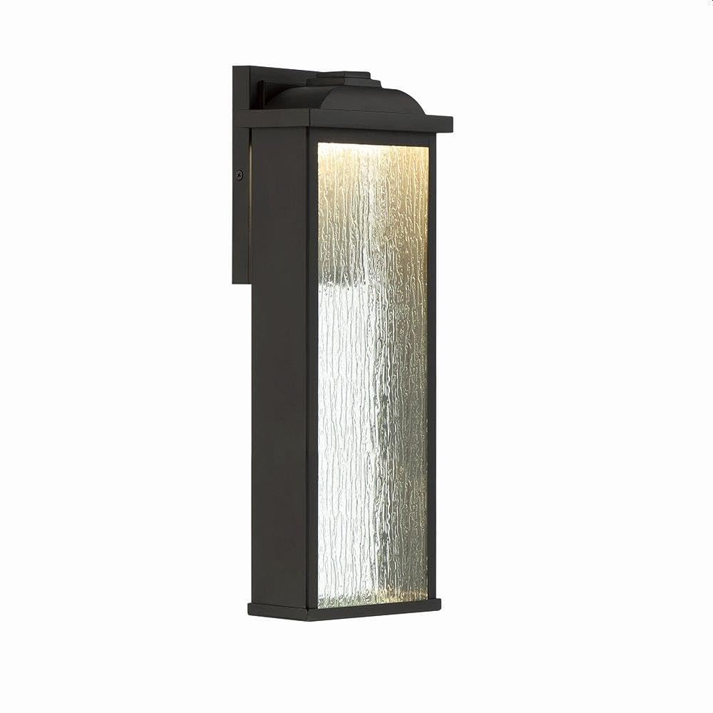 Eurofase Venya 12W LED Outdoor Wall Lantern - Modern Contemporary Style - 16.5