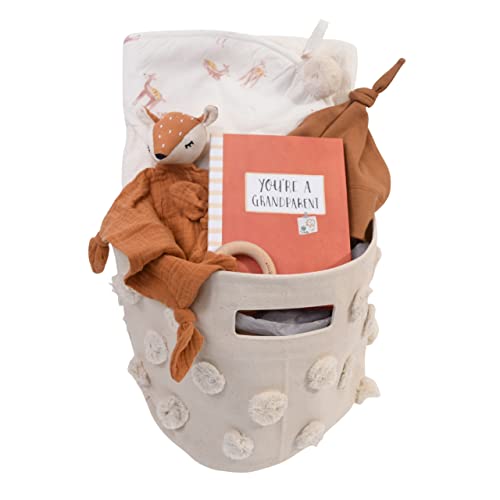Organic Grandparent Gift Basket Set - Thoughtful Presents for Grandma & New Baby | Perfect for Baby Showers, Birthdays & Holidays