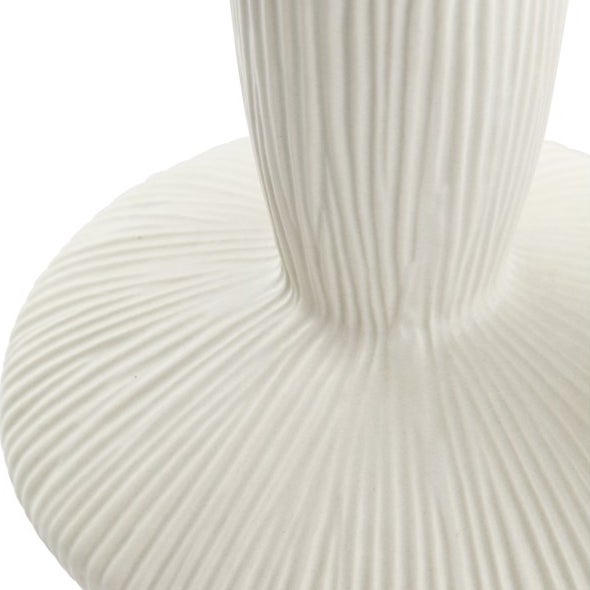 Cyan Design 11211 Echo Vase - Large White Ceramic Vase for Home Decor, Wedding Centerpiece, Floral Arrangement & Modern Interior Design