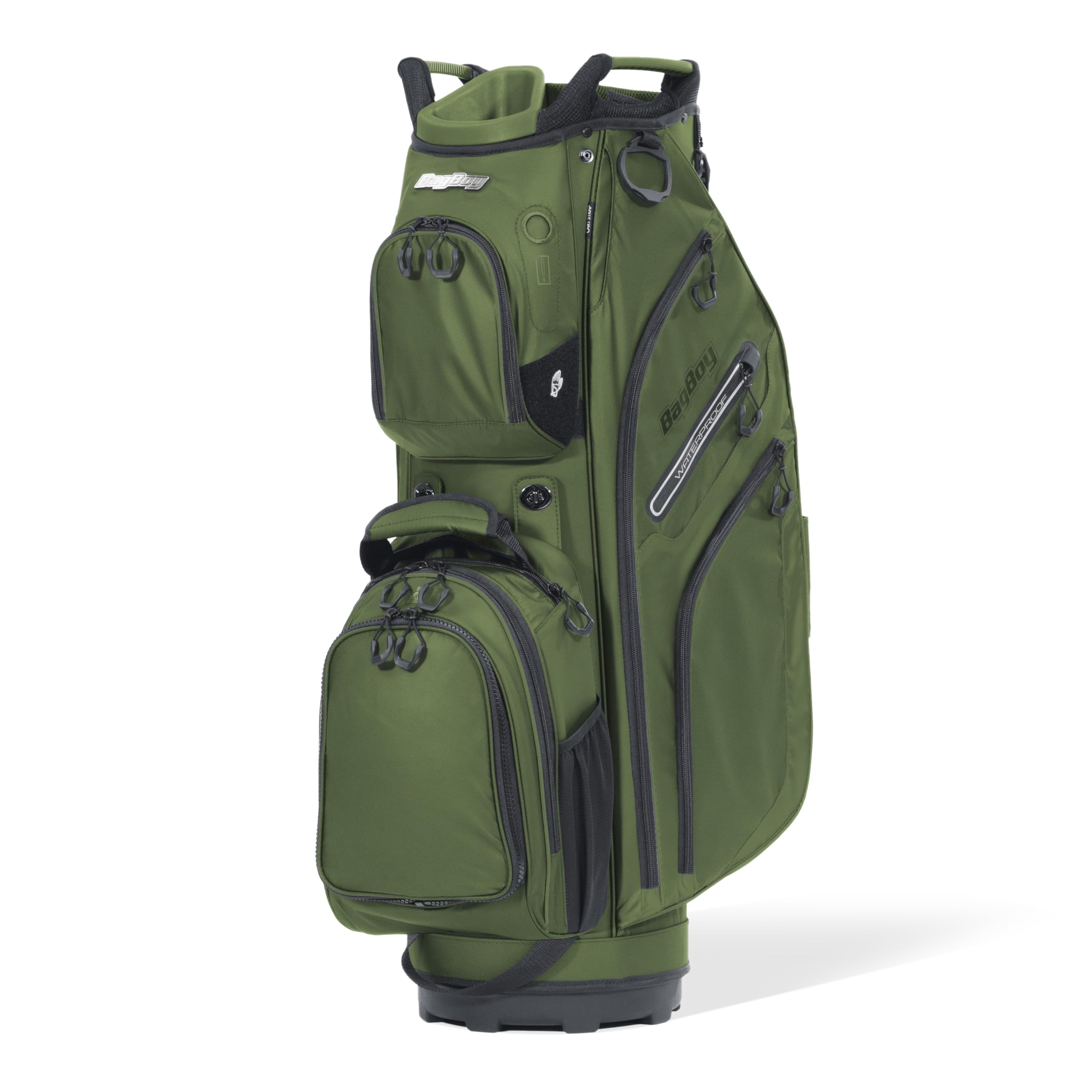 Bag Boy CoolFlex Cart ZP Bag - Lightweight Golf Push Cart with Zippered Storage for Clubs & Accessories | Perfect for Golfers on the Go, Tournaments & Practice Rounds