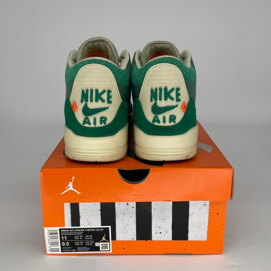 Nike Air Jordan 3 Retro Nina Chanel Abney Bicoastal Women's Sneakers Size 9.5/11W - FZ7974-300 | Basketball Shoes for Women, Streetwear Fashion & Casual Wear