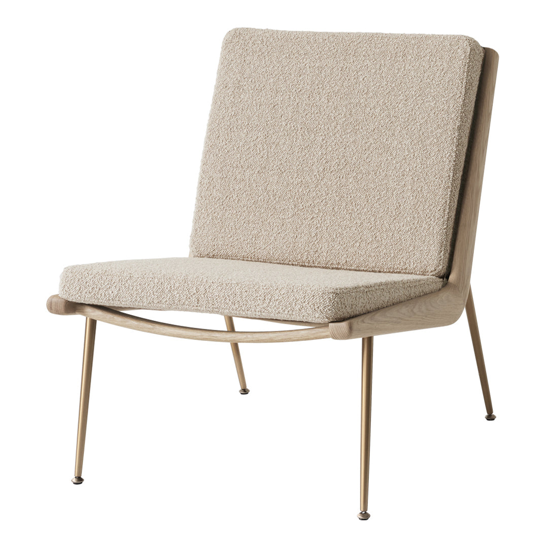 Boomerang HM1 Lounge Chair - Modern Ergonomic Recliner for Living Room, Office & Patio - Comfortable Relaxation Chair with Adjustable Backrest - Perfect for Reading, Napping & Entertaining Guests