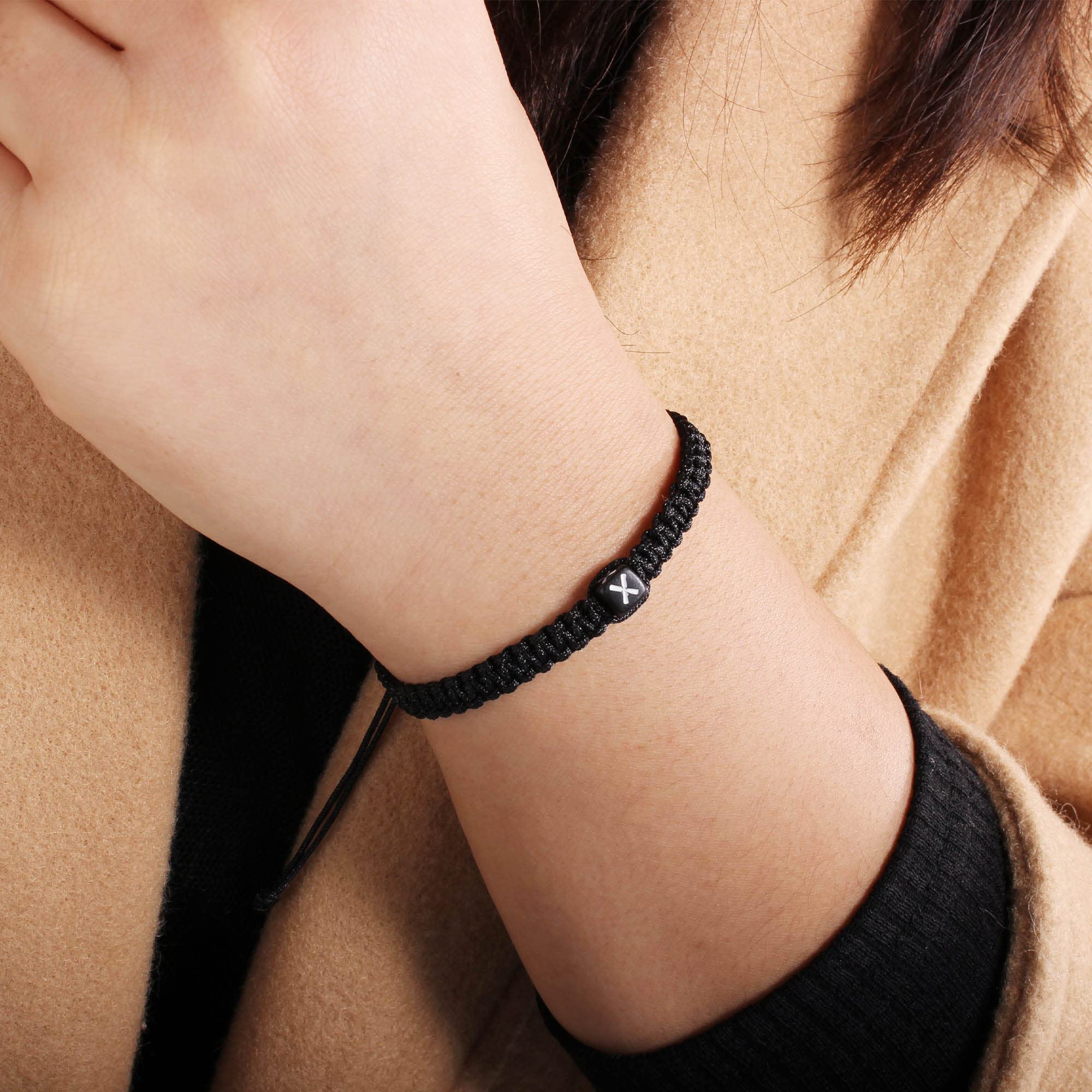 Personalized Initial Bracelets for Women - Adjustable Woven Rope Braided Charm Jewelry with 26 Capital Letters A-Z | Perfect Mother's Day Gift, Birthday Present for Mom, Wife, Girlfriend, Teen Girls | Graduation Gift Idea for Her | Everyday Wear, Special Occasions & Meaningful Moments