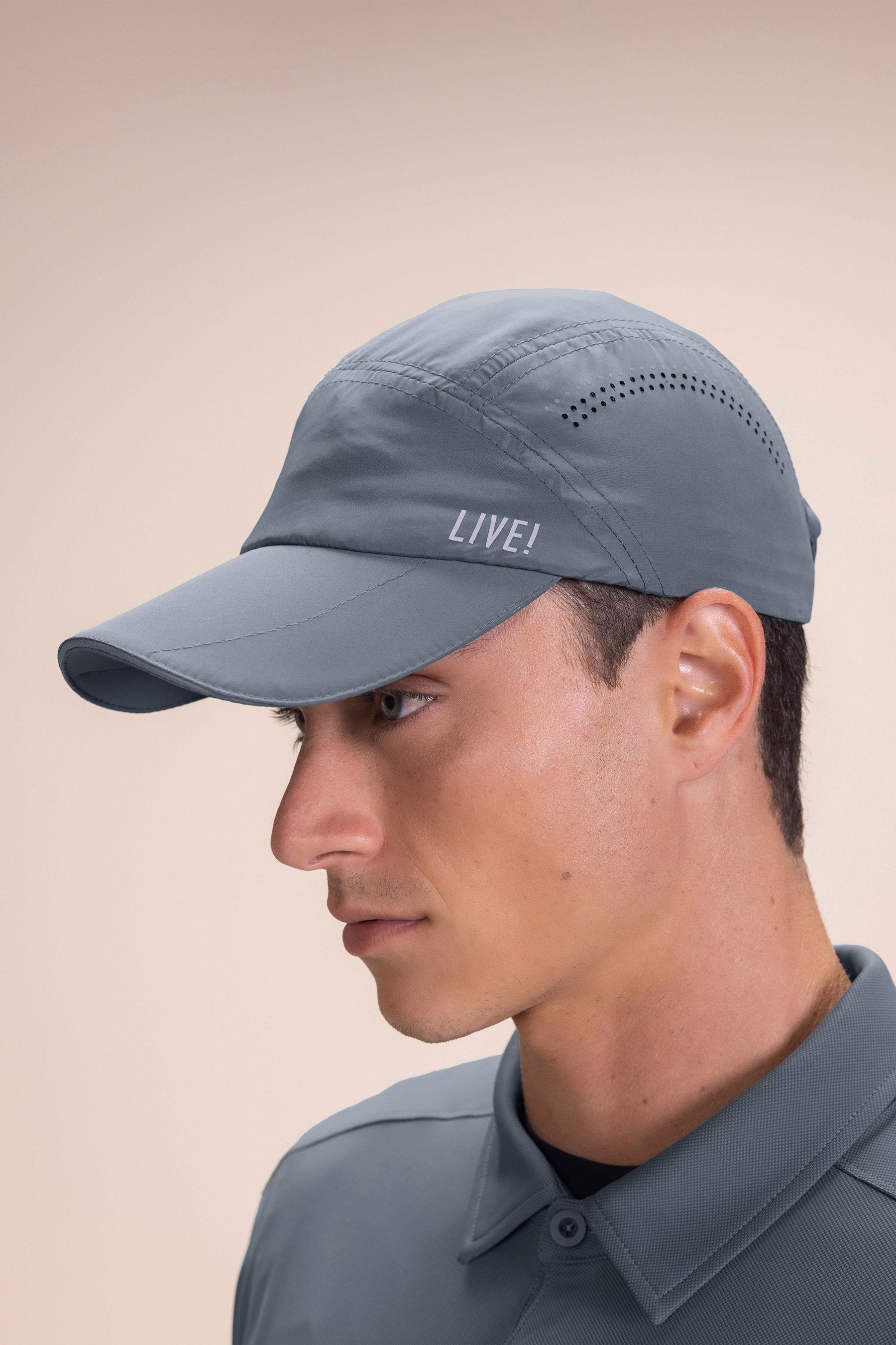 Unisex Reflective Running Cap - Lightweight Breathable Adjustable for Men & Women - Perfect for Jogging, Cycling & Night Sports