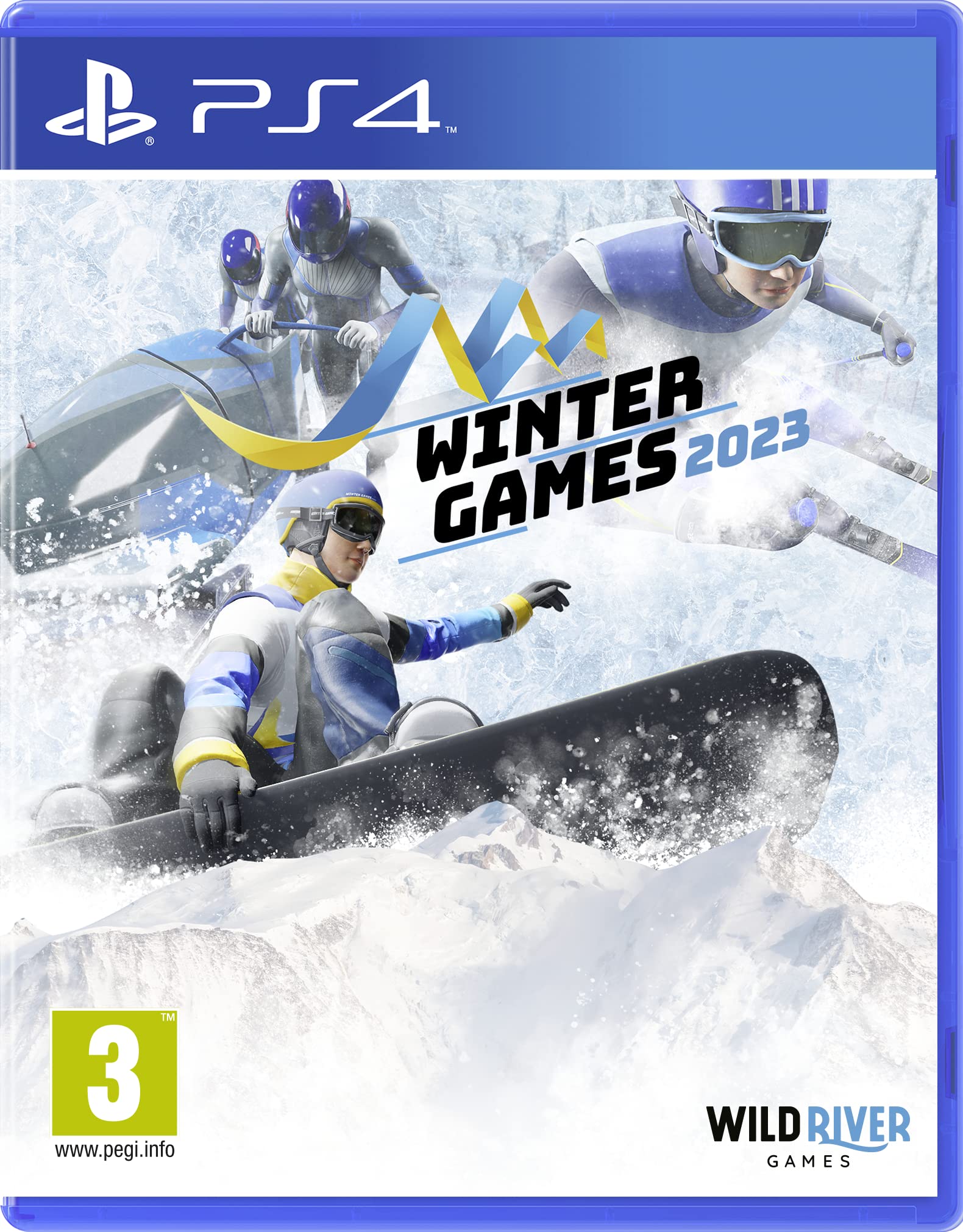 Winter Games 2023 for PS4 - Official Winter Sports Video Game | Multiplayer Winter Olympics Simulation | Perfect for Family Game Nights & Winter Sports Fans