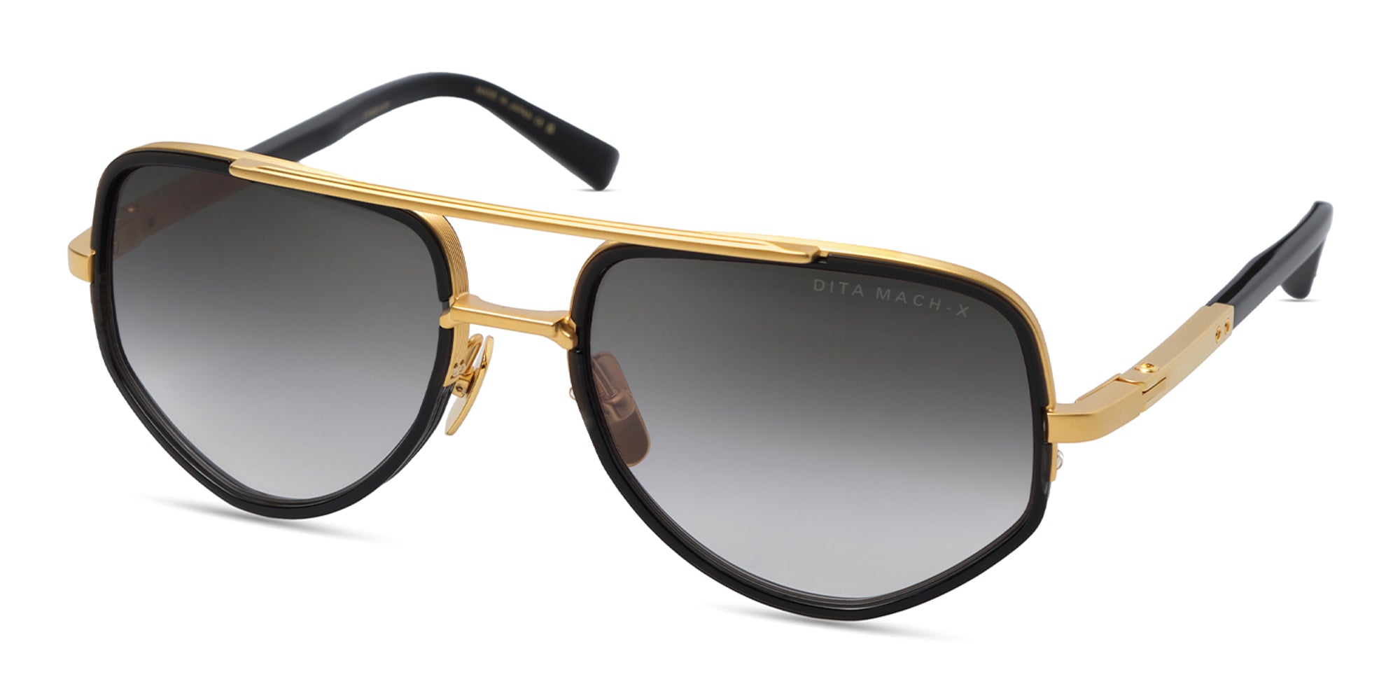 Dita Mach X DTS463 Sunglasses - Polarized Aviator Style with UV Protection - Perfect for Driving, Outdoor Sports & Fashion Accessories