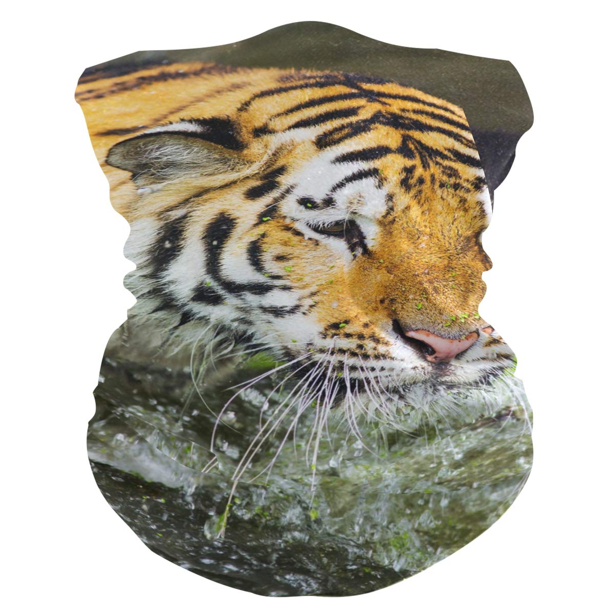 Men's Neck Gaiter & Balaclava Face Mask - Breathable Bandana for Outdoor Sports, Hiking, Cycling & Winter Protection - Smoked Gorilla Design