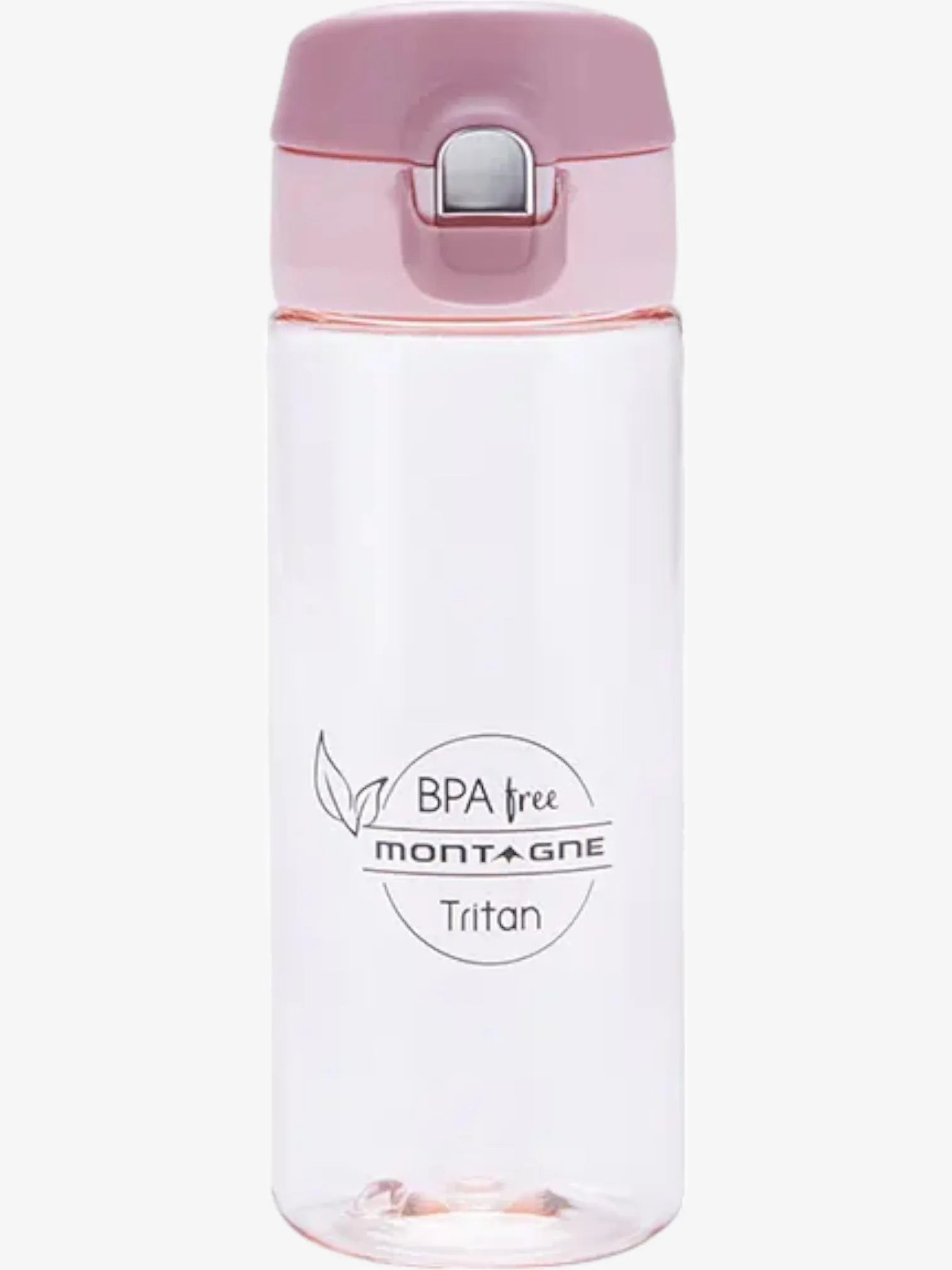 Montagne 400ml Hydration Water Bottle - Pink | Leak-Proof Sports Bottle for Hiking, Running, Gym & Outdoor Activities