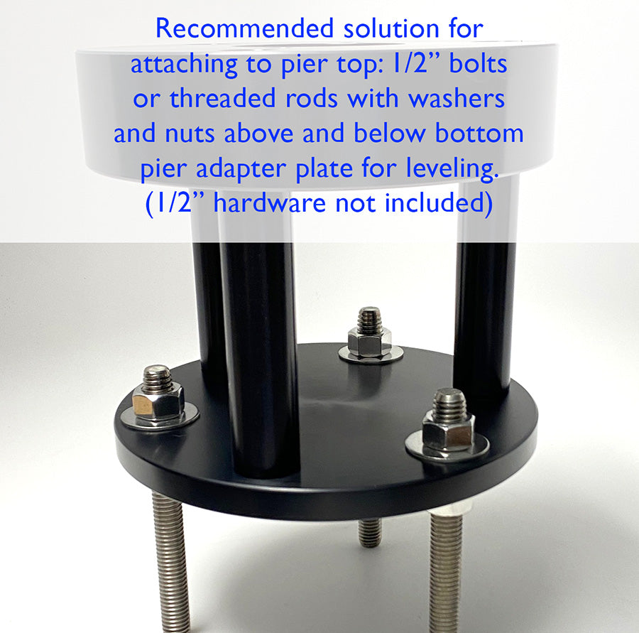 CGEM Pier Adapter Kit for Celestron Telescopes - Heavy Duty Mounting System for Astronomy & Astrophotography | Perfect for Backyard Stargazing, Observatory Setup & Long Exposure Imaging