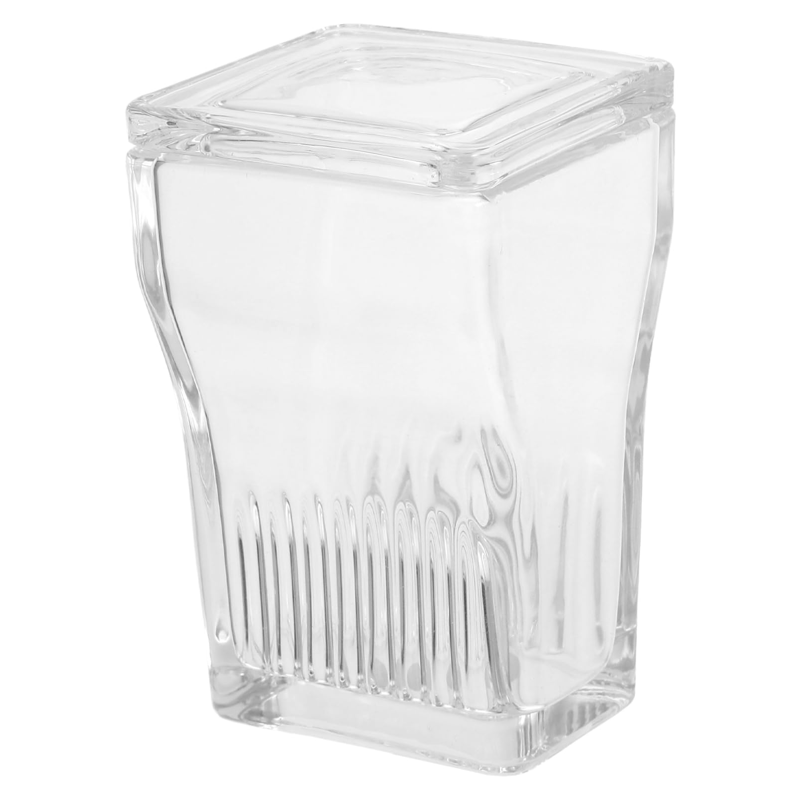 **9-Slide Capacity Microscope Slide Staining Jar - High Transparency Glass Staining Trough with Lid for Laboratory Use | Ideal for Histology, Cytology & Pathology Sample Preparation**