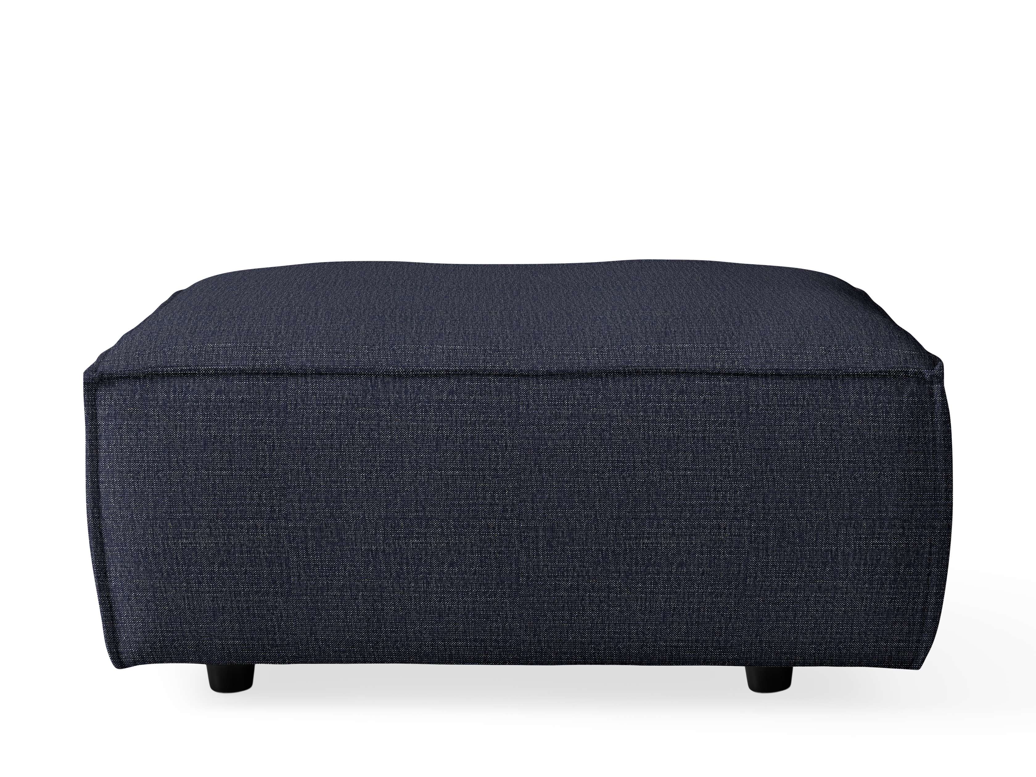 Nomad Stone Coburn Ottoman - Stylish Footrest & Storage Bench for Living Room, Bedroom, or Home Office