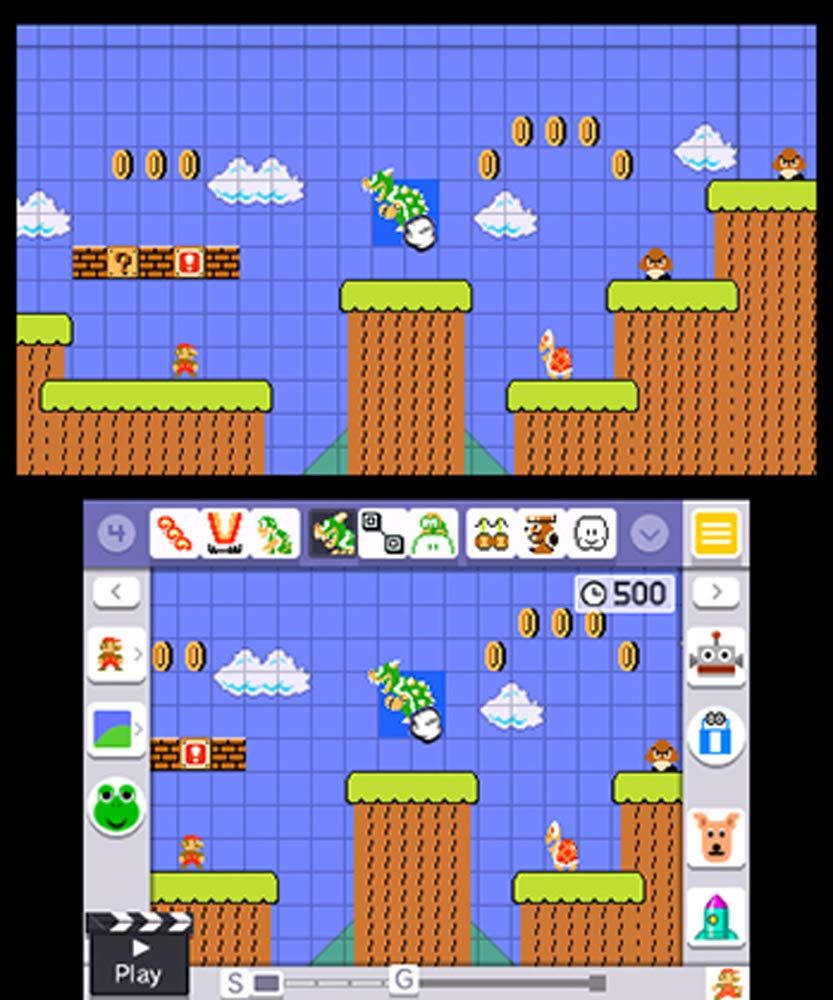 Super Mario Maker for Nintendo 3DS - Create & Play Custom Mario Levels - Portable Game Design Fun for Kids & Adults - Perfect for Travel & Family Game Nights