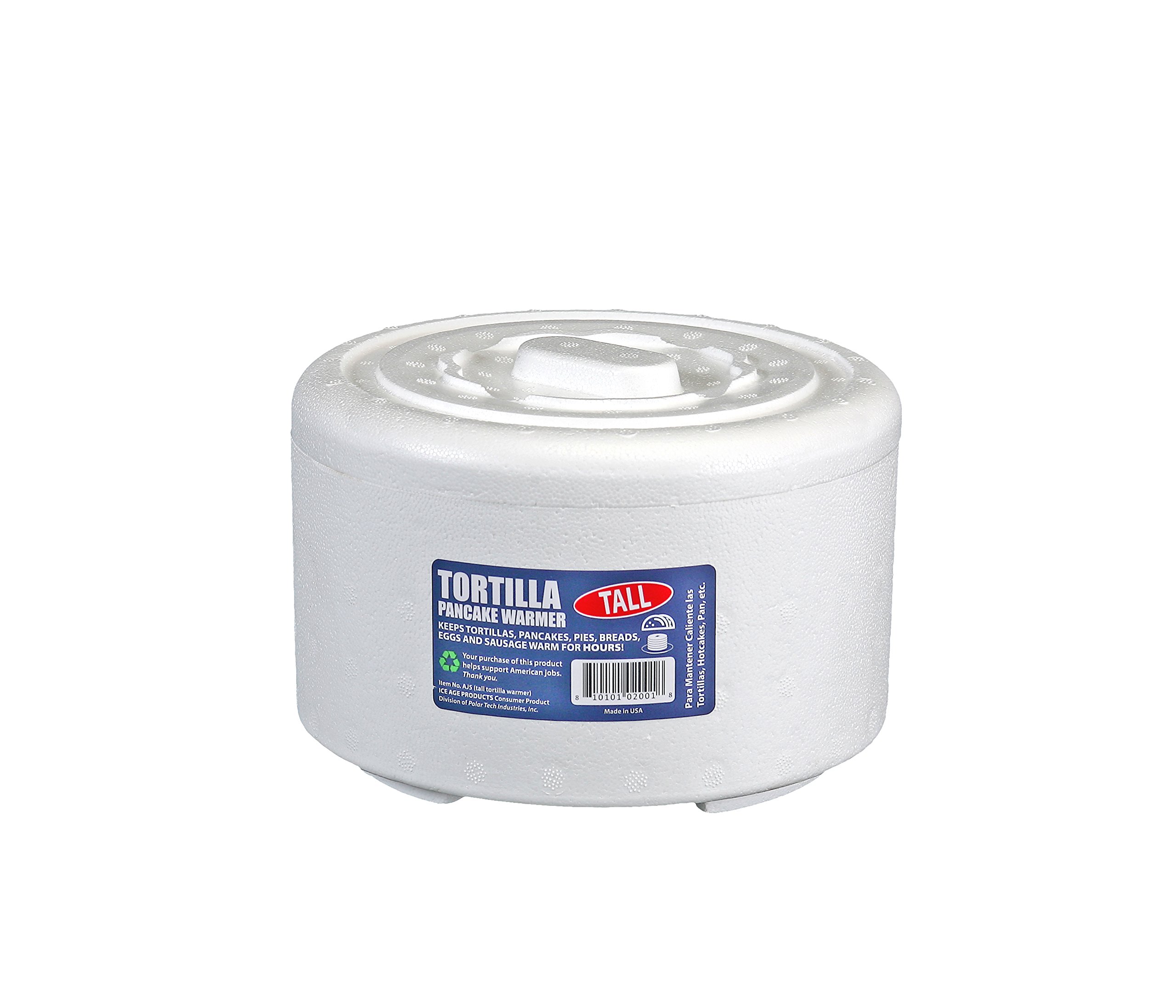 ICE AGE AJ5/4 Tortilla & Pancake Warmer - 6-7/8