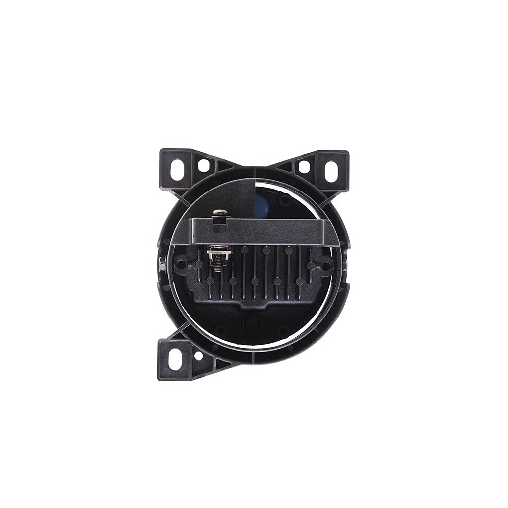 Black Fog LED Lights Compatible with Kenworth T660 Truck (Part #F235541) - Durable Replacement for Enhanced Visibility in Low Light & Foggy Conditions