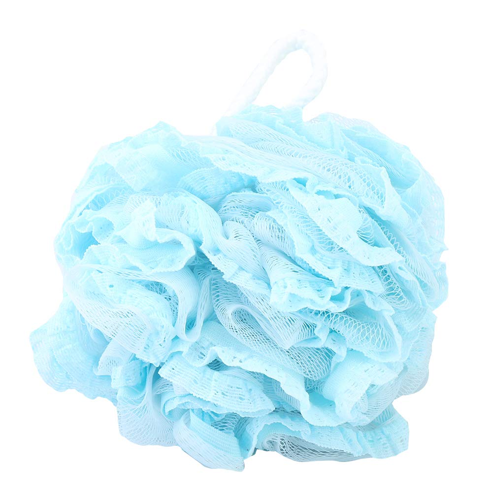 Large Mesh Shower Ball Bath Sponge for Body Wash with Shower Gel | Exfoliating & Lathering Bath Accessory for Men & Women | Perfect for Daily Shower, Spa & Relaxation
