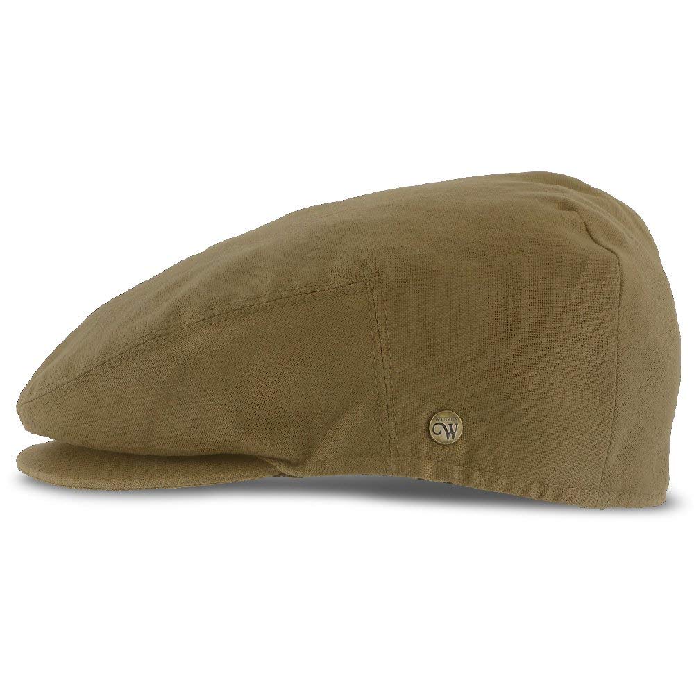 The Sportsman Linen Ivy Cap - Classic Summer Hat for Men, Breathable & Lightweight Outdoor Sun Protection - Perfect for Golf, Fishing, and Casual Wear