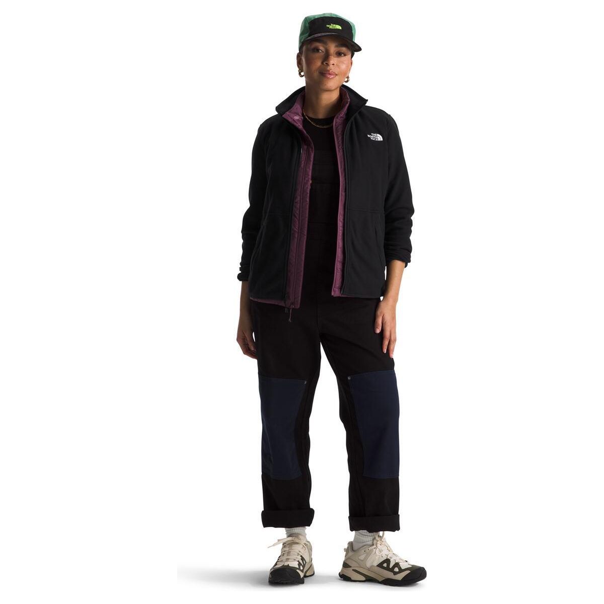 The North Face Women’s Glacier Fleece Jacket - Warm Winter Fleece Pullover for Hiking, Camping & Outdoor Activities