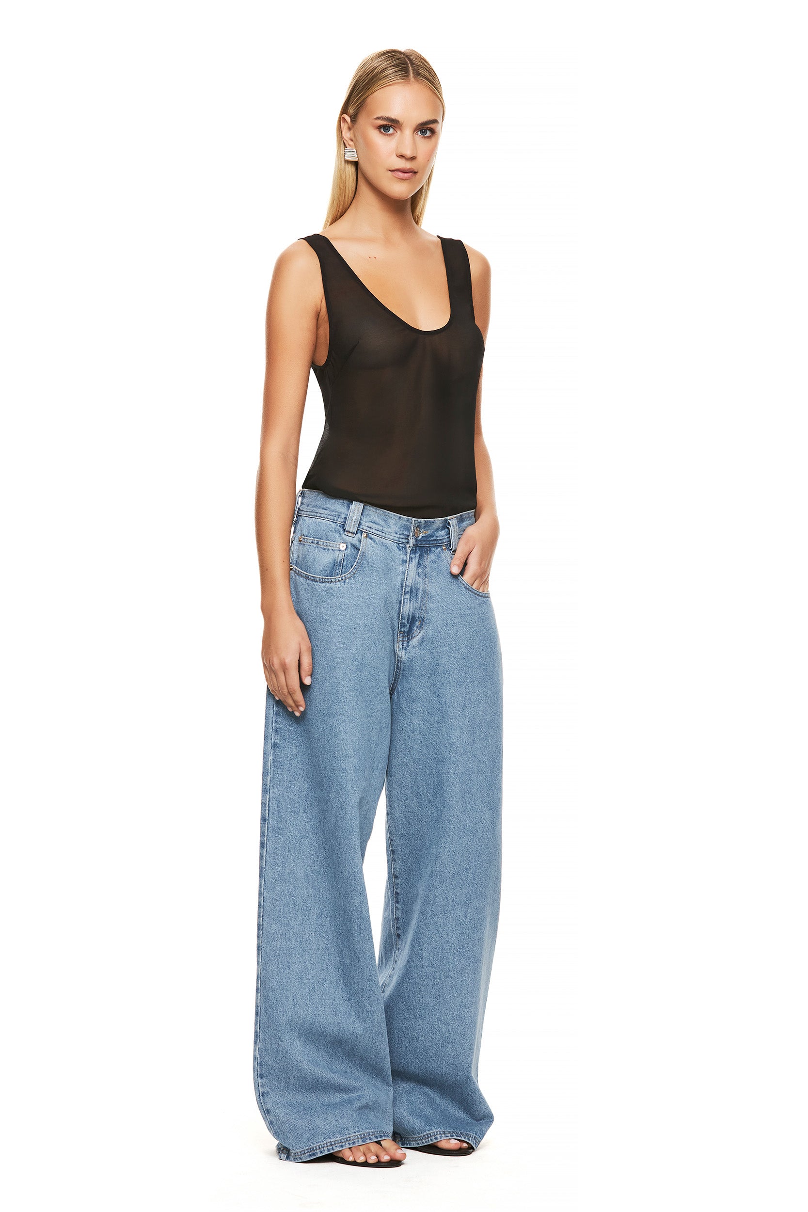 PEPA Black Tank Top for Women - Soft & Comfortable Casual Wear - Perfect for Gym, Yoga, and Everyday Outfits
