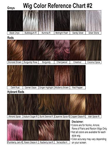 Rene of Paris Noriko Angelica Synthetic Wig with Wig Lift Comb - Butter Pecan Color - 2-Piece Hair Bundle for Cosplay, Costume Parties & Everyday Wear