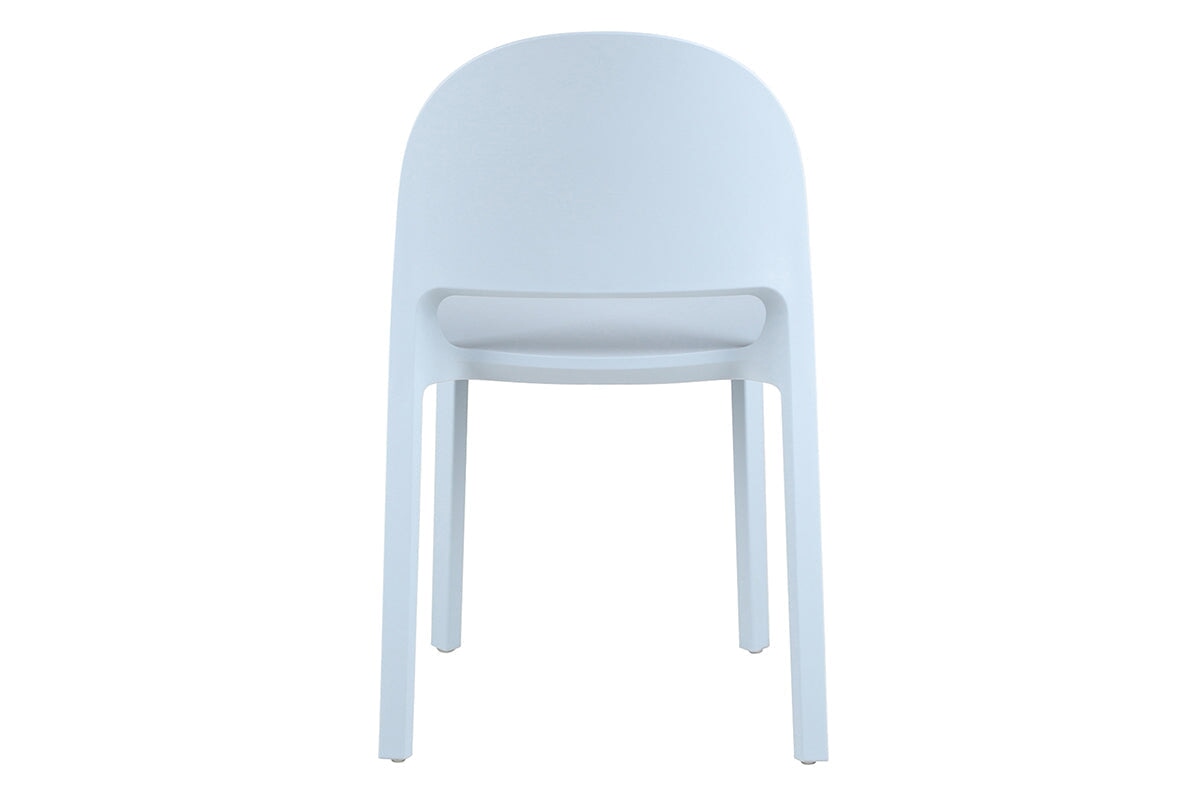 Modern Mona Stacking Chair with Durable PP Seat & Back - Lightweight, Space-Saving Stackable Chairs for Home, Office, Cafes & Events