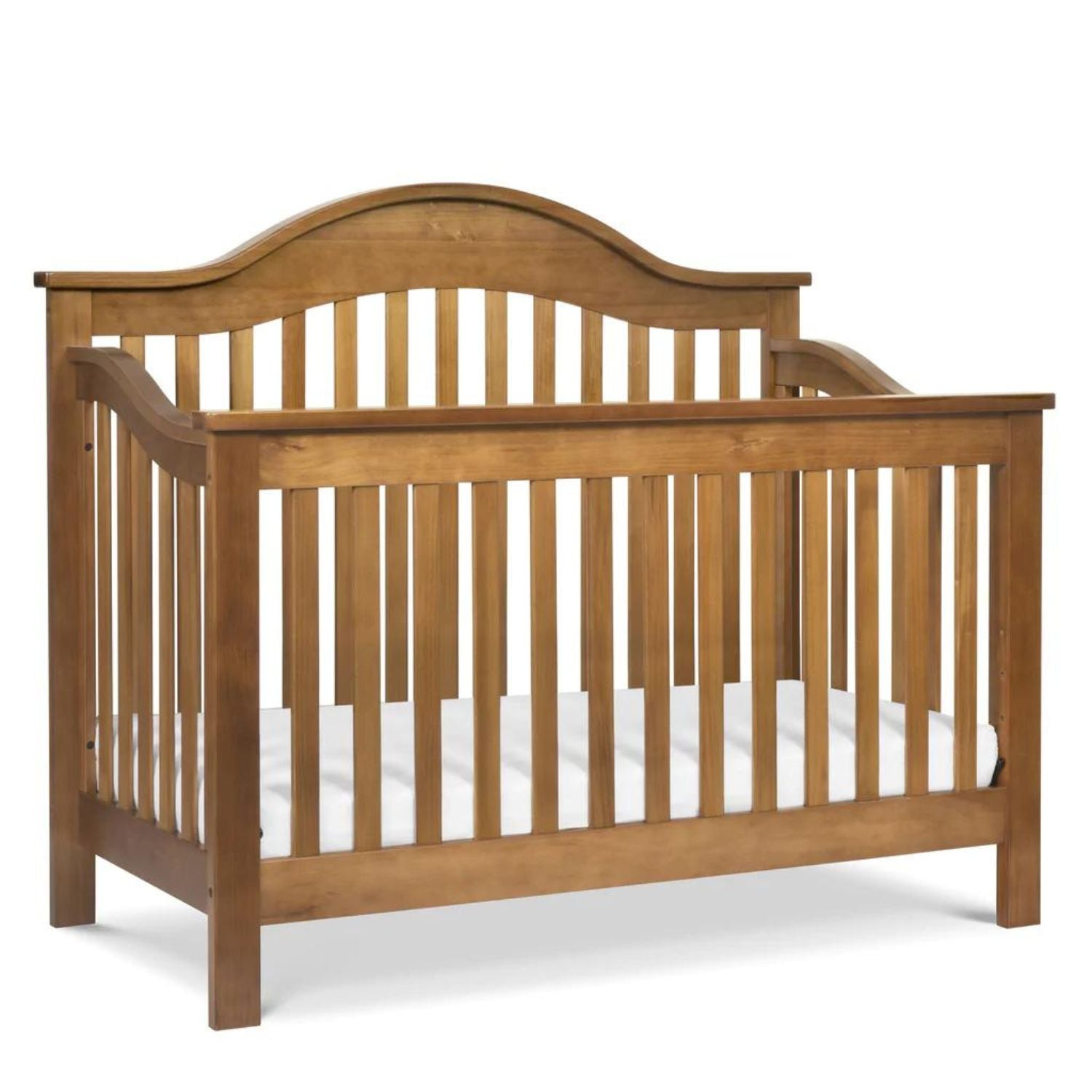Jayden 4-in-1 Convertible Baby Crib to Toddler Bed - White Nursery Furniture for Newborns & Kids - Perfect for Nursery, Bedroom & Daycare